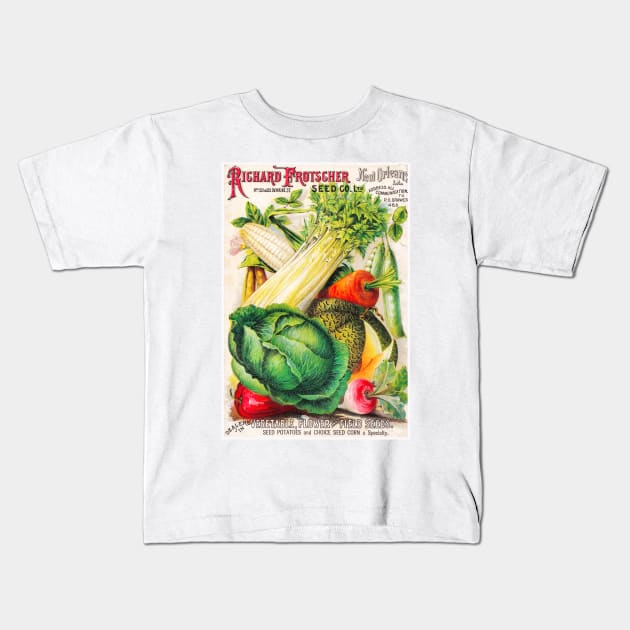 Richard Frotscher Seed Co Ltd. Catalogue Kids T-Shirt by WAITE-SMITH VINTAGE ART